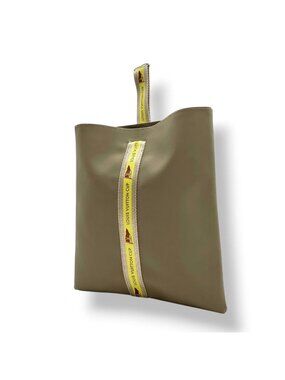 Louis Vuitton Pouch LV Cup Gray Yellow Polyurethane One Handle Mini Tote Logo